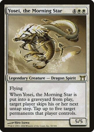 Yosei, the Morning Star [Champions of Kamigawa] MTG Single Magic: The Gathering  | Multizone: Comics And Games