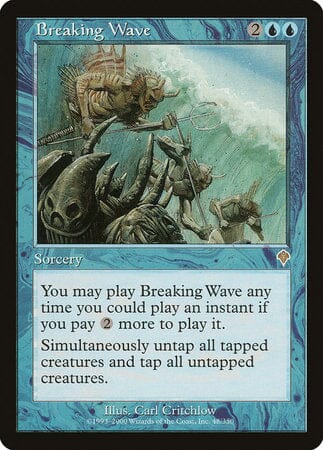 Breaking Wave [Invasion] MTG Single Magic: The Gathering  | Multizone: Comics And Games