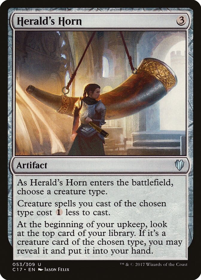Herald's Horn [Commander 2017] MTG Single Magic: The Gathering  | Multizone: Comics And Games