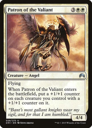 Patron of the Valiant [Magic Origins] MTG Single Magic: The Gathering  | Multizone: Comics And Games