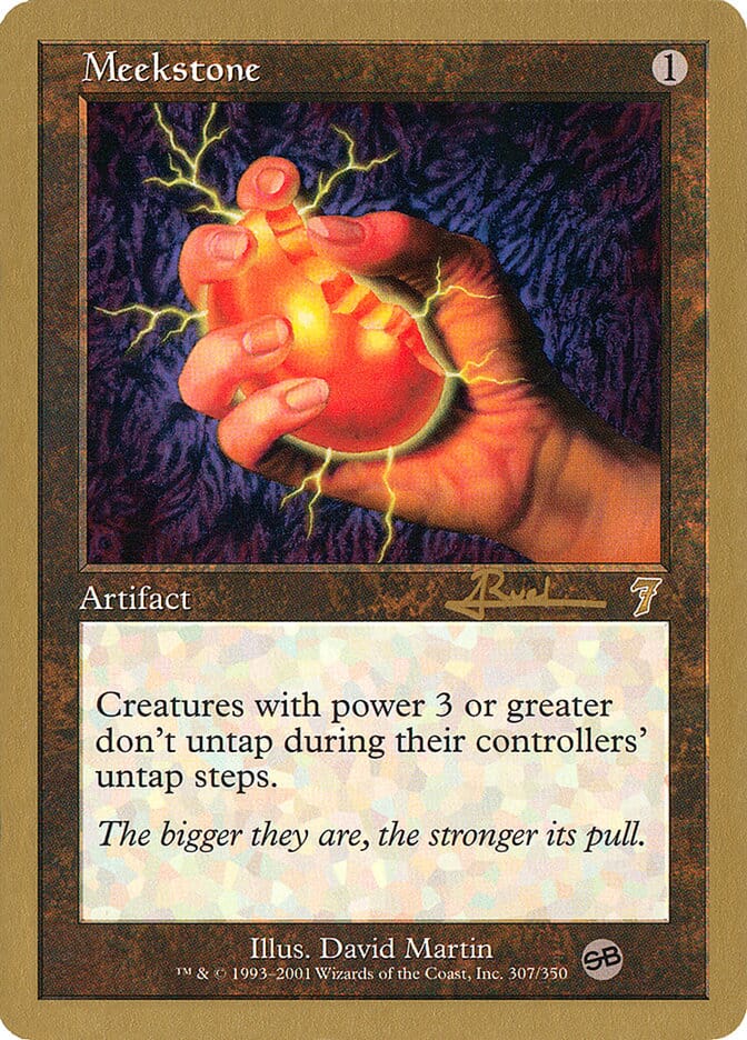 Meekstone (Antoine Ruel) (SB) [World Championship Decks 2001] MTG Single Magic: The Gathering  | Multizone: Comics And Games