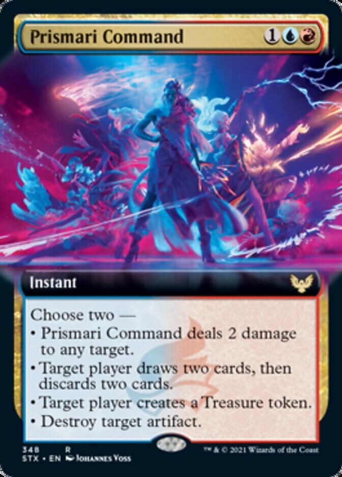 Prismari Command (Extended) [Strixhaven: School of Mages] MTG Single Magic: The Gathering  | Multizone: Comics And Games