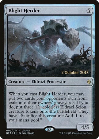 Blight Herder [Battle for Zendikar Promos] MTG Single Magic: The Gathering  | Multizone: Comics And Games