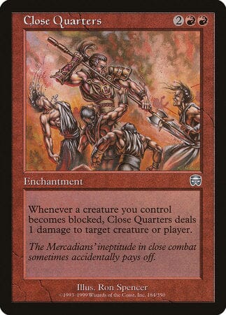 Close Quarters [Mercadian Masques] MTG Single Magic: The Gathering  | Multizone: Comics And Games