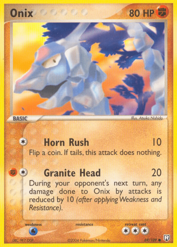 Onix (69/109) [EX: Team Rocket Returns] Pokemon Single Pokémon  | Multizone: Comics And Games