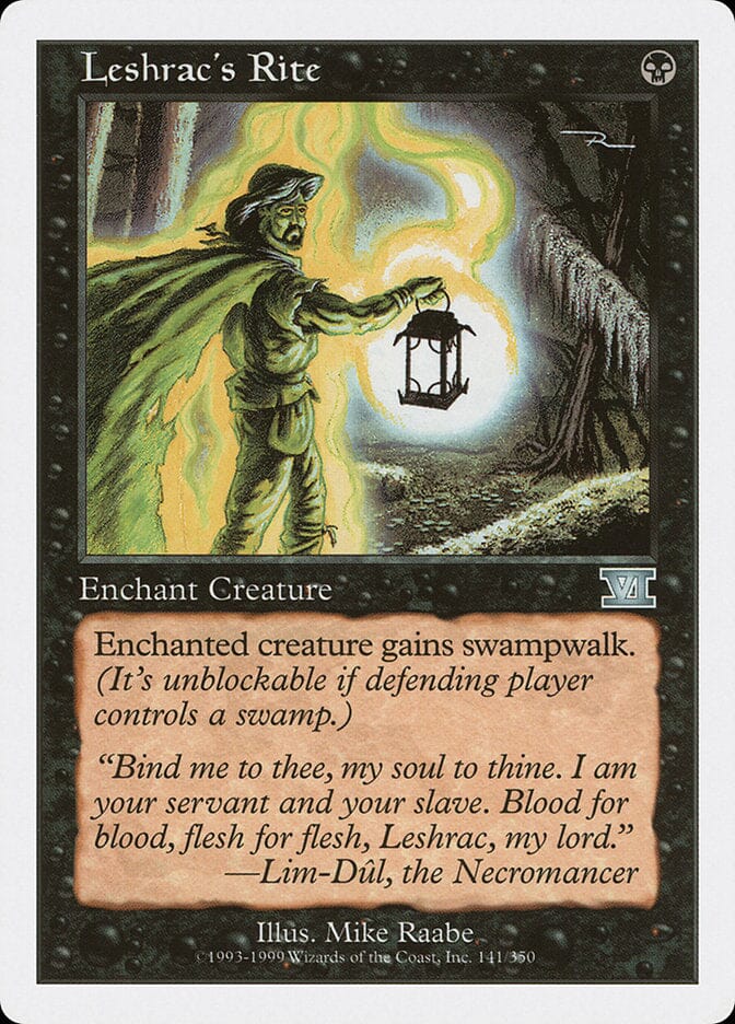 Leshrac's Rite [Classic Sixth Edition] MTG Single Magic: The Gathering  | Multizone: Comics And Games