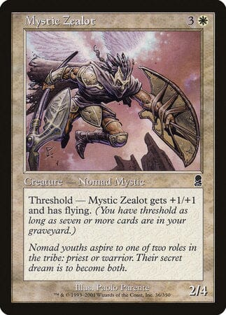 Mystic Zealot [Odyssey] MTG Single Magic: The Gathering  | Multizone: Comics And Games