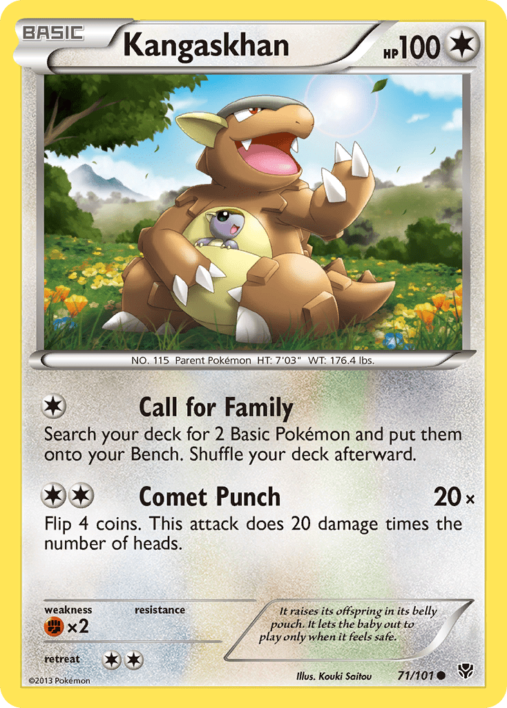Kangaskhan (71/101) [Black & White: Plasma Blast] Pokemon Single Pokémon  | Multizone: Comics And Games