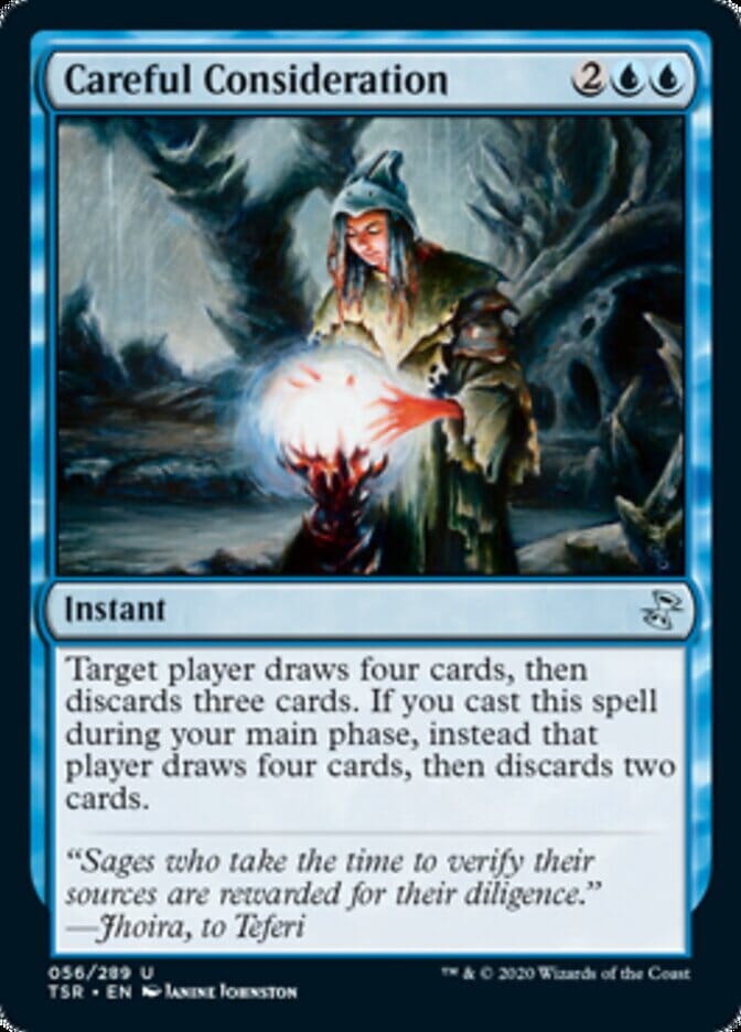Careful Consideration [Time Spiral Remastered] MTG Single Magic: The Gathering  | Multizone: Comics And Games