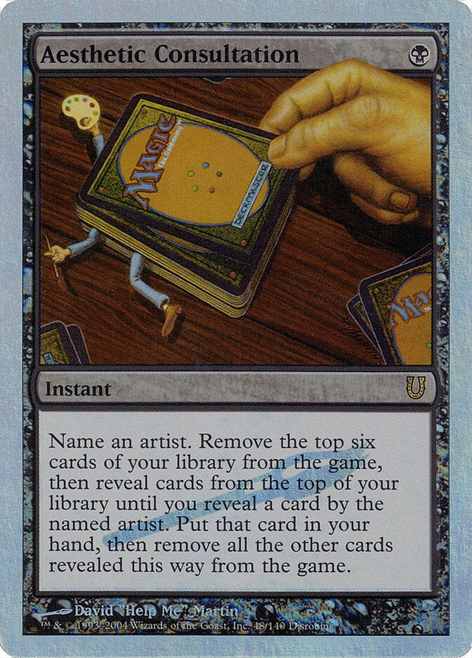 Aesthetic Consultation [Unhinged] MTG Single Magic: The Gathering  | Multizone: Comics And Games