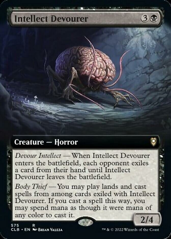 Intellect Devourer (Extended Art) [Commander Legends: Battle for Baldur's Gate] MTG Single Magic: The Gathering  | Multizone: Comics And Games