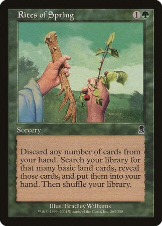 Rites of Spring [Odyssey] MTG Single Magic: The Gathering  | Multizone: Comics And Games