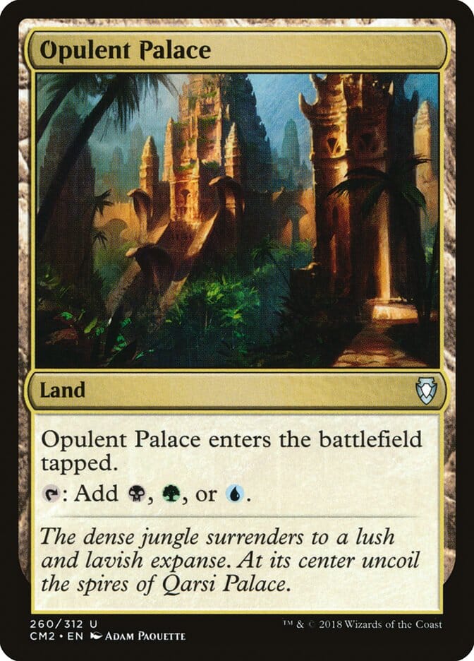 Opulent Palace [Commander Anthology Volume II] MTG Single Magic: The Gathering  | Multizone: Comics And Games