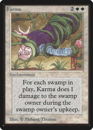 Karma [Limited Edition Beta] MTG Single Magic: The Gathering  | Multizone: Comics And Games