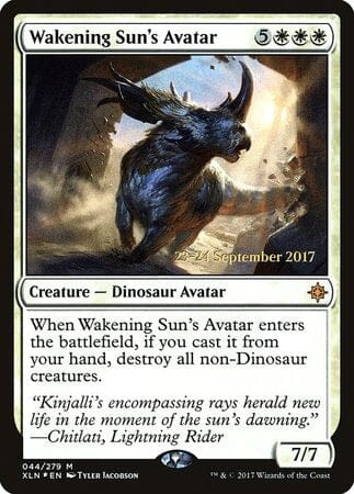 Wakening Sun's Avatar [Ixalan Promos] MTG Single Magic: The Gathering  | Multizone: Comics And Games