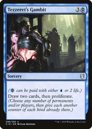 Tezzeret's Gambit [Commander 2019] MTG Single Magic: The Gathering  | Multizone: Comics And Games