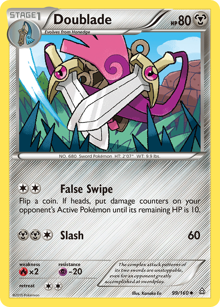 Doublade (99/160) [XY: Primal Clash] Pokemon Single Pokémon  | Multizone: Comics And Games