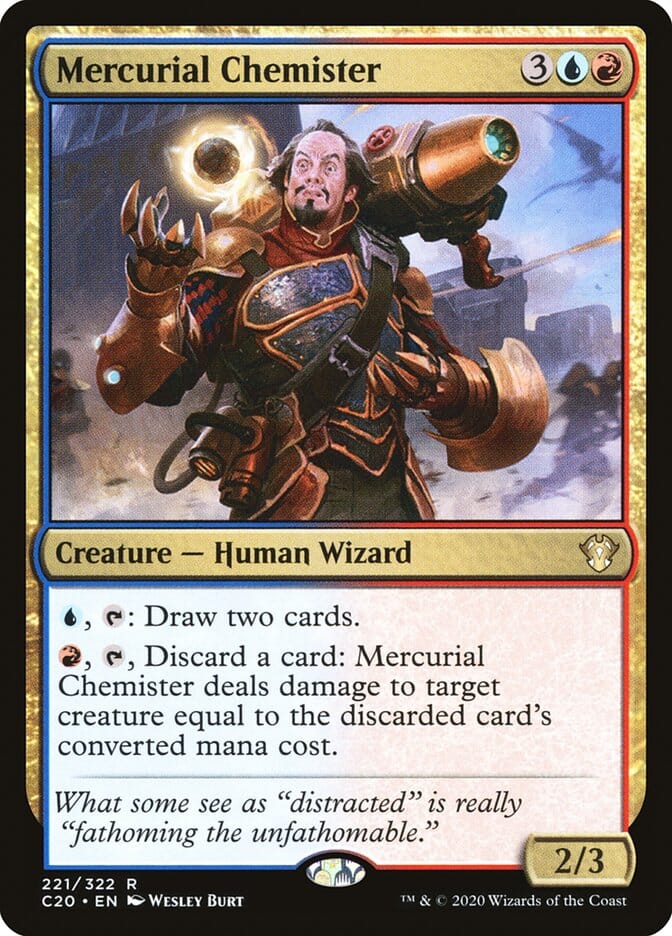 Mercurial Chemister [Commander 2020] MTG Single Magic: The Gathering  | Multizone: Comics And Games