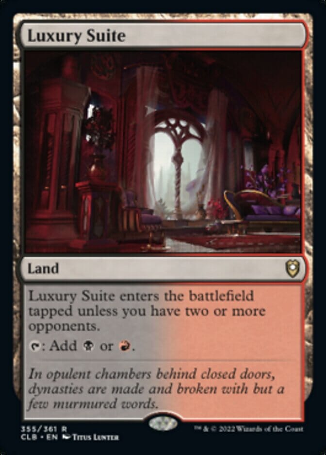 Luxury Suite [Commander Legends: Battle for Baldur's Gate] MTG Single Magic: The Gathering  | Multizone: Comics And Games