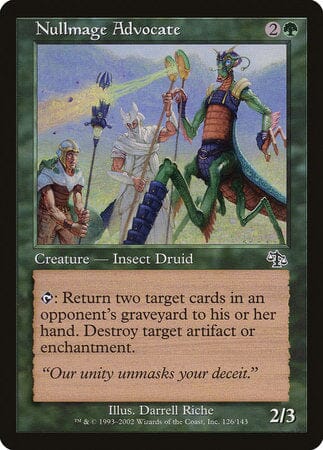 Nullmage Advocate [Judgment] MTG Single Magic: The Gathering  | Multizone: Comics And Games
