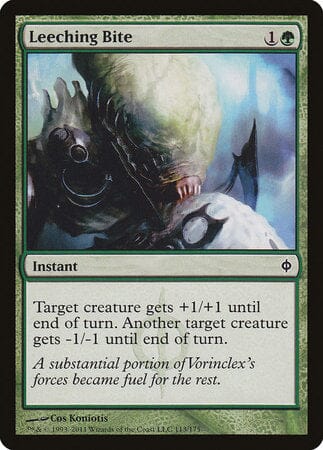 Leeching Bite [New Phyrexia] MTG Single Magic: The Gathering  | Multizone: Comics And Games