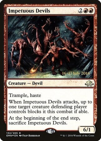 Impetuous Devils [Eldritch Moon Promos] MTG Single Magic: The Gathering  | Multizone: Comics And Games