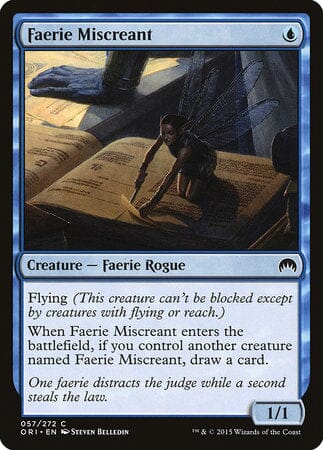 Faerie Miscreant [Magic Origins] MTG Single Magic: The Gathering  | Multizone: Comics And Games