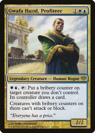 Gwafa Hazid, Profiteer [Conflux] MTG Single Magic: The Gathering  | Multizone: Comics And Games