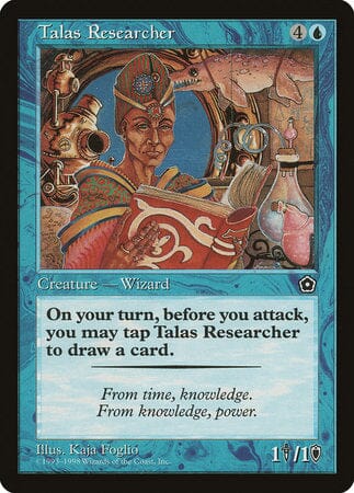 Talas Researcher [Portal Second Age] MTG Single Magic: The Gathering  | Multizone: Comics And Games