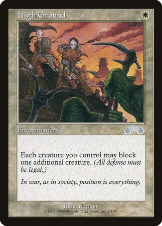 High Ground [Exodus] MTG Single Magic: The Gathering  | Multizone: Comics And Games