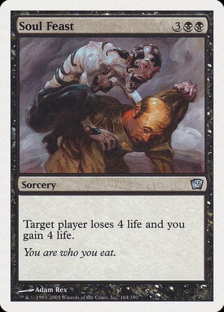 Soul Feast [Ninth Edition] MTG Single Magic: The Gathering  | Multizone: Comics And Games