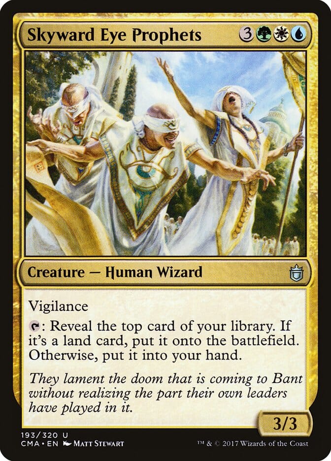 Skyward Eye Prophets [Commander Anthology] MTG Single Magic: The Gathering  | Multizone: Comics And Games