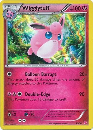 Wigglytuff (30/30) [XY: Trainer Kit 1 - Wigglytuff] Pokemon Single Pokémon  | Multizone: Comics And Games