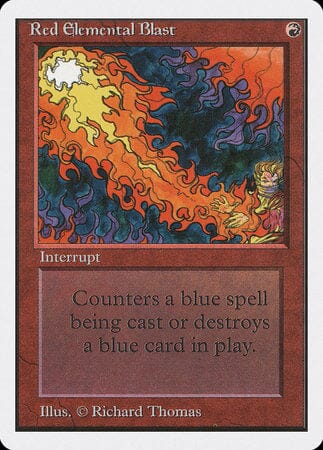 Red Elemental Blast [Unlimited Edition] MTG Single Magic: The Gathering  | Multizone: Comics And Games