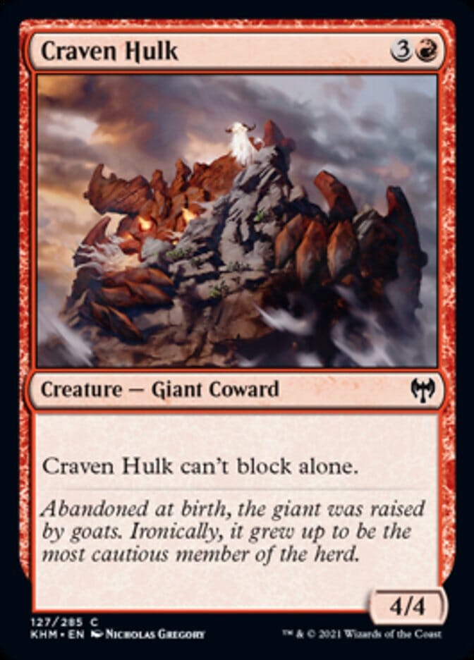 Craven Hulk [Kaldheim] MTG Single Magic: The Gathering  | Multizone: Comics And Games