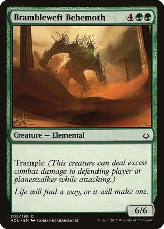 Brambleweft Behemoth [Hour of Devastation] MTG Single Magic: The Gathering  | Multizone: Comics And Games