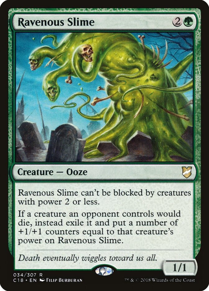 Ravenous Slime [Commander 2018] MTG Single Magic: The Gathering  | Multizone: Comics And Games