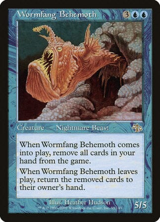 Wormfang Behemoth [Judgment] MTG Single Magic: The Gathering  | Multizone: Comics And Games