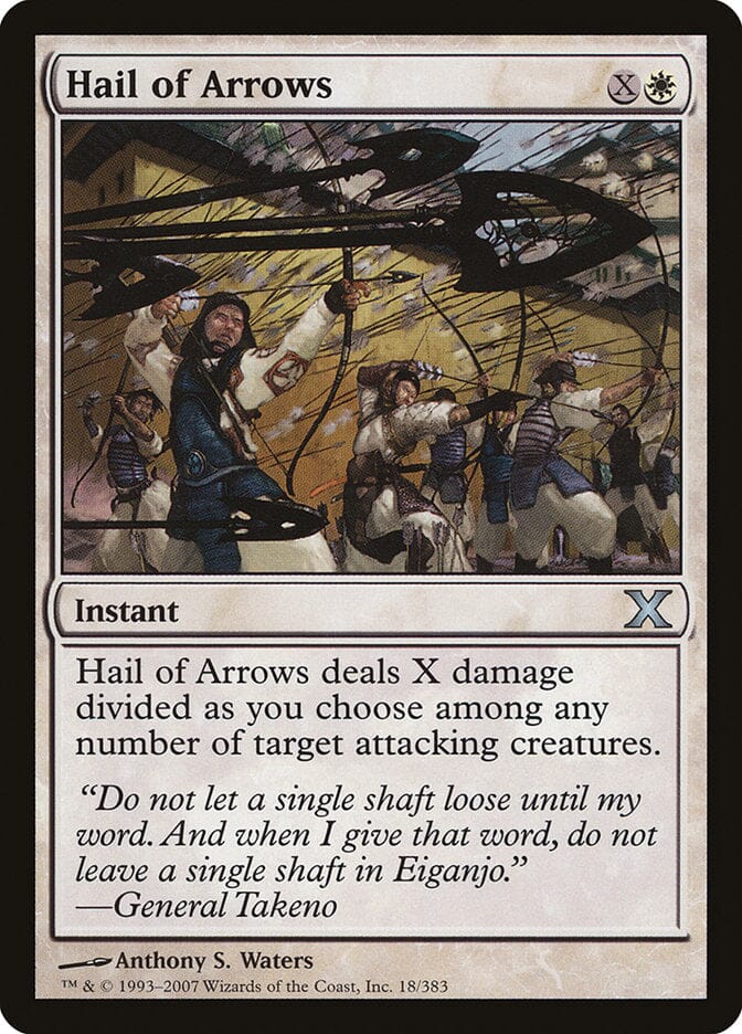 Hail of Arrows [Tenth Edition] MTG Single Magic: The Gathering  | Multizone: Comics And Games