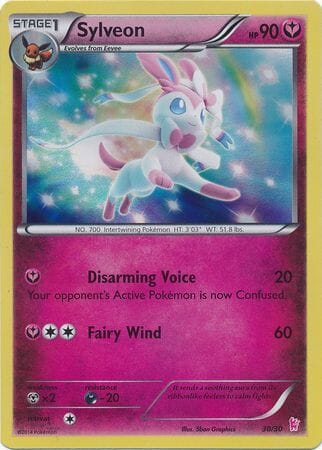 Sylveon (30/30) [XY: Trainer Kit - Sylveon] Pokemon Single Pokémon  | Multizone: Comics And Games