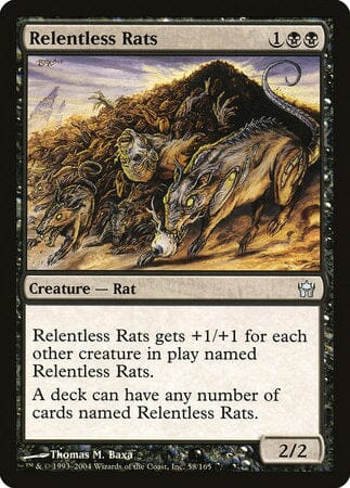 Relentless Rats [Fifth Dawn] MTG Single Magic: The Gathering  | Multizone: Comics And Games