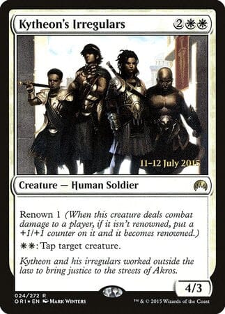 Kytheon's Irregulars [Magic Origins Promos] MTG Single Magic: The Gathering  | Multizone: Comics And Games