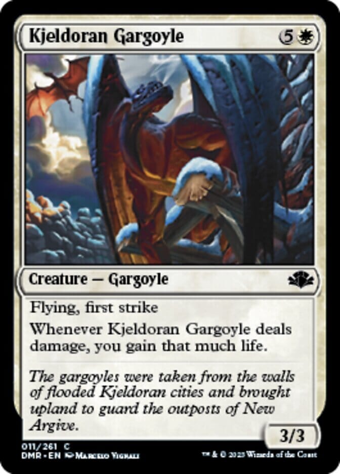 Kjeldoran Gargoyle [Dominaria Remastered] MTG Single Magic: The Gathering  | Multizone: Comics And Games