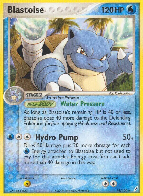 Blastoise (14/100) (Theme Deck Exclusive) [EX: Crystal Guardians] Pokemon Single Pokémon  | Multizone: Comics And Games