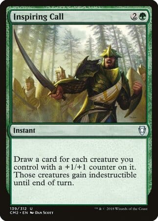 Inspiring Call [Commander Anthology Volume II] MTG Single Magic: The Gathering  | Multizone: Comics And Games