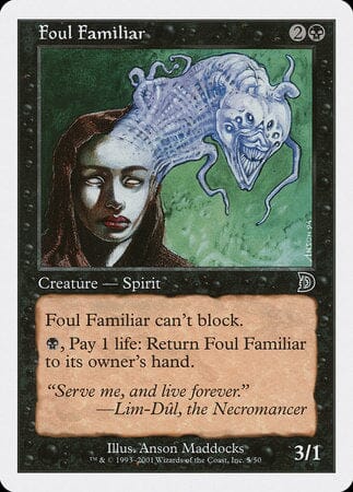Foul Familiar [Deckmasters] MTG Single Magic: The Gathering  | Multizone: Comics And Games