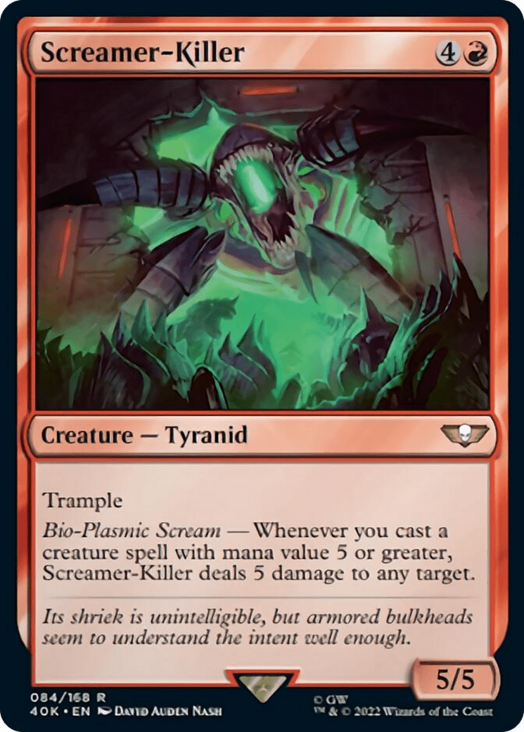 Screamer-Killer [Universes Beyond: Warhammer 40,000] MTG Single Magic: The Gathering  | Multizone: Comics And Games