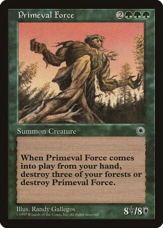 Primeval Force [Portal] MTG Single Magic: The Gathering  | Multizone: Comics And Games