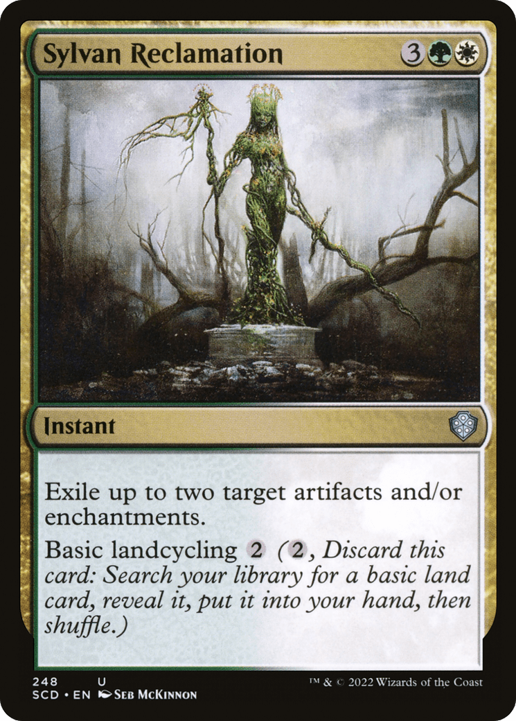 Sylvan Reclamation [Starter Commander Decks] MTG Single Magic: The Gathering  | Multizone: Comics And Games