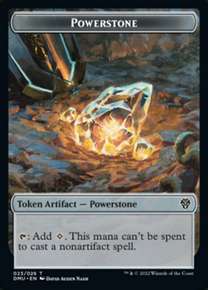 Powerstone Token [Dominaria United Tokens] MTG Single Magic: The Gathering  | Multizone: Comics And Games